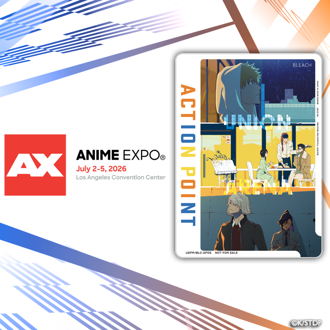 BLEACH Anime Expo 2026限定配布 UNION ARENA Gorgeous UNION ARENA: BLEACH Action Point Card Revealed for Anime